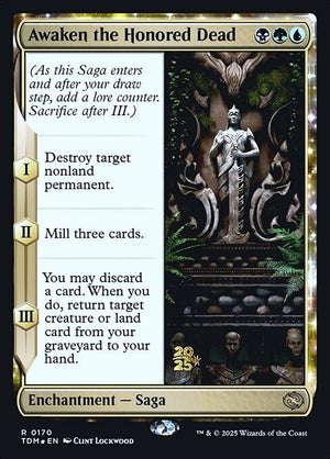 Awaken the Honored Dead (170s) [Tarkir: Dragonstorm Promos]