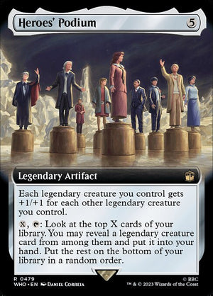 Heroes' Podium (479) [Doctor Who] [Extended Art]