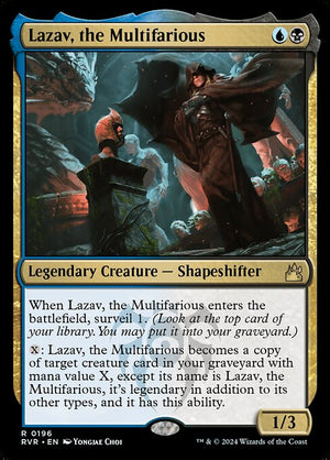 Lazav, the Multifarious (196) [Ravnica Remastered]