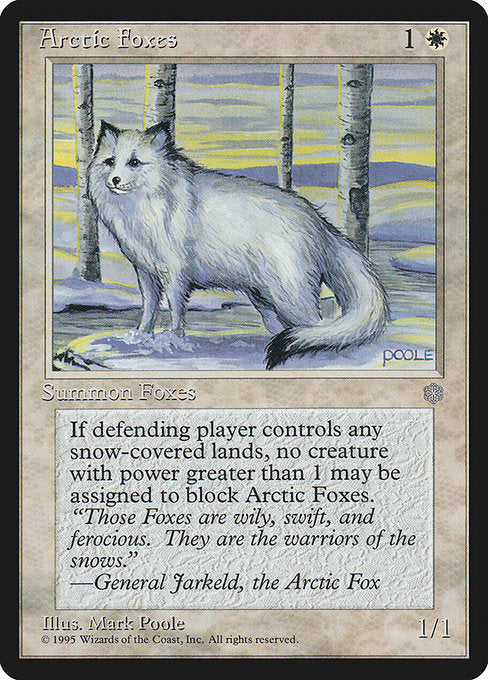 Arctic Foxes (2) [Ice Age]