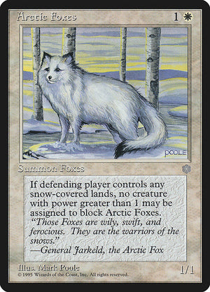 Arctic Foxes (2) [Ice Age]