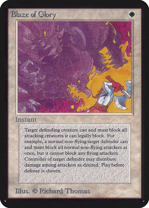Blaze of Glory (6) [Limited Edition Alpha]