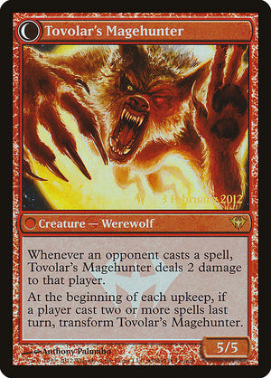 Mondronen Shaman // Tovolar's Magehunter (98★) [Dark Ascension Promos] Reverse