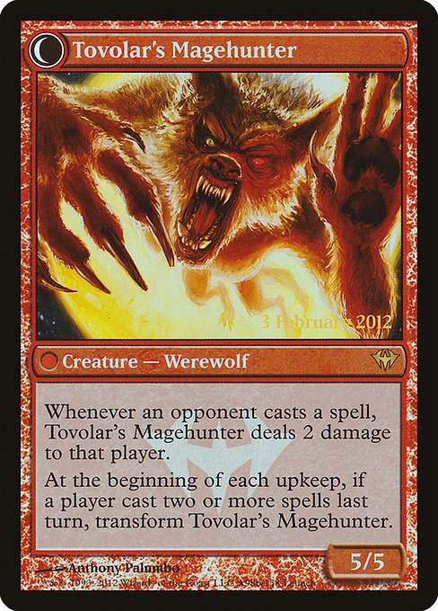 Mondronen Shaman // Tovolar's Magehunter (98★) [Dark Ascension Promos] Reverse