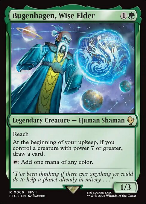 Bugenhagen, Wise Elder (66) [Final Fantasy Commander]