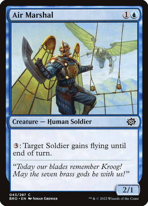 Air Marshal (43) [The Brothers' War]