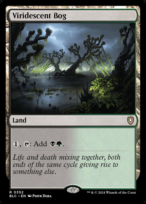 Viridescent Bog (352) [Bloomburrow Commander]