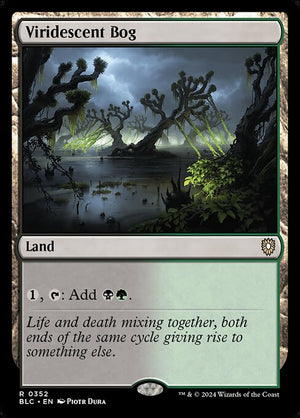 Viridescent Bog (352) [Bloomburrow Commander]