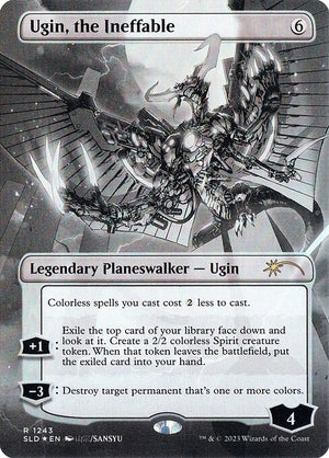 Ugin, the Ineffable (1243) [Secret Lair Drop] [Borderless]