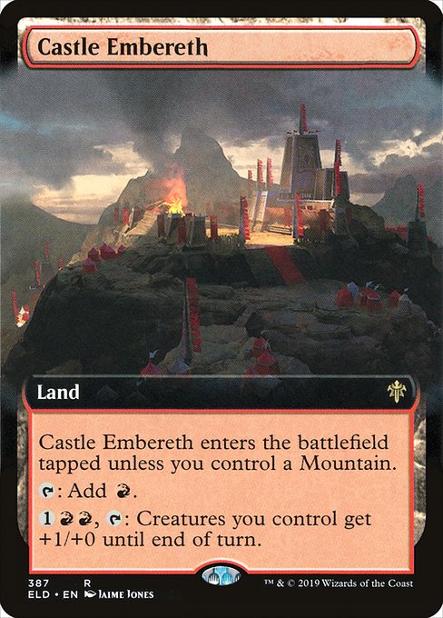 Castle Embereth (387) [Throne of Eldraine] [Extended Art]