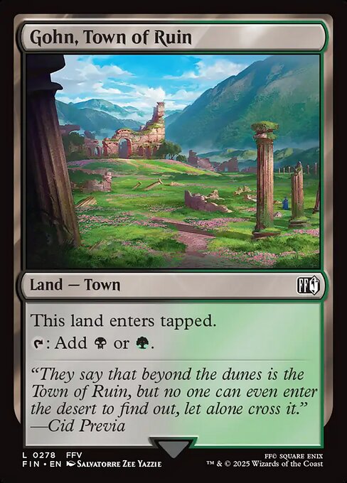 Gohn, Town of Ruin (278) [Final Fantasy]