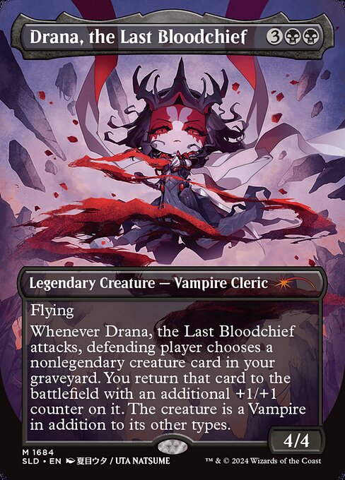 Drana, the Last Bloodchief (1684) [Secret Lair Drop]