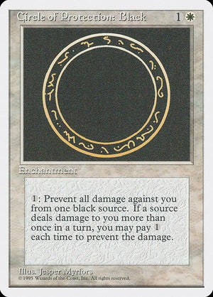 Circle of Protection: Black (14) [Fourth Edition]
