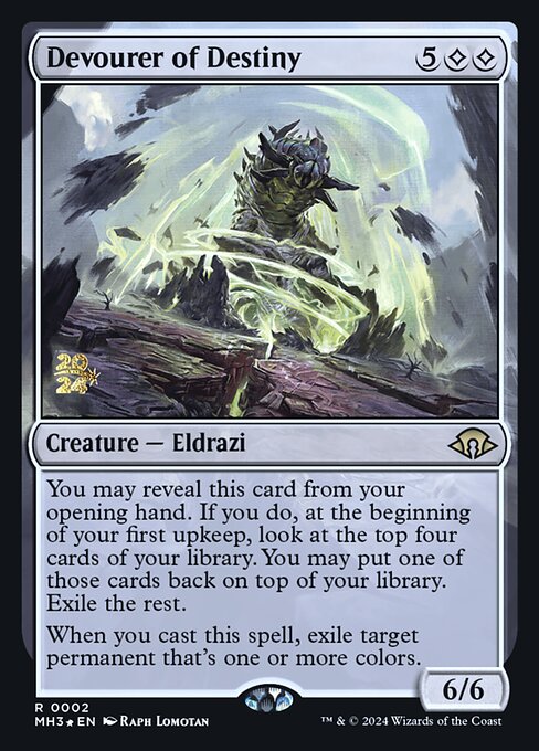 Devourer of Destiny (2s) [Modern Horizons 3 Promos]