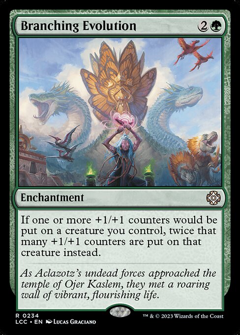 Branching Evolution (234) [The Lost Caverns of Ixalan Commander]