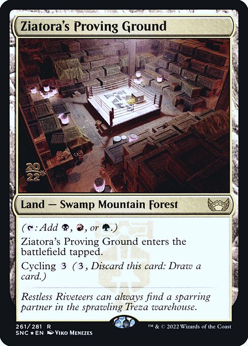 Ziatora's Proving Ground (261s) [Streets of New Capenna Promos]