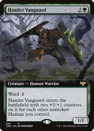 Hamlet Vanguard (389) [Innistrad: Crimson Vow] [Extended Art]
