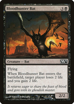 Bloodhunter Bat (82) [Magic 2013]