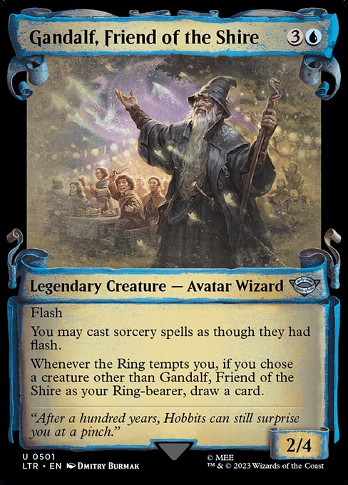 Gandalf, Friend of the Shire (501) [The Lord of the Rings: Tales of Middle-earth] [Showcase]
