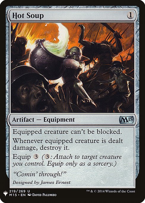 Hot Soup (M15-219) [The List]