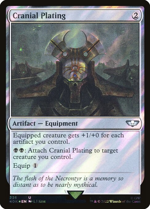 Cranial Plating (236★) [Warhammer 40,000 Commander]