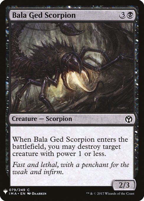 Bala Ged Scorpion (IMA-79) [The List]