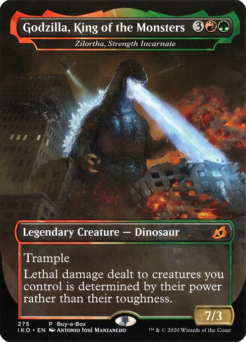 Zilortha, Strength Incarnate (275) [Ikoria: Lair of Behemoths] [Borderless]