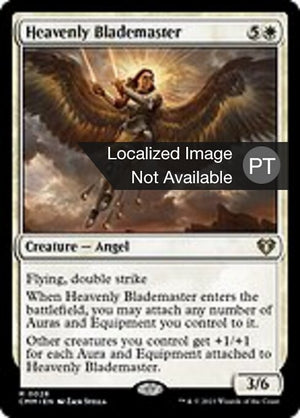 Heavenly Blademaster (28) [Commander Masters]