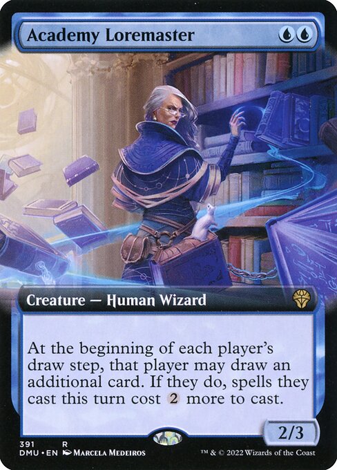 Academy Loremaster (391) [Dominaria United] [Extended Art]