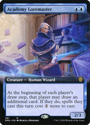 Academy Loremaster (391) [Dominaria United] [Extended Art]