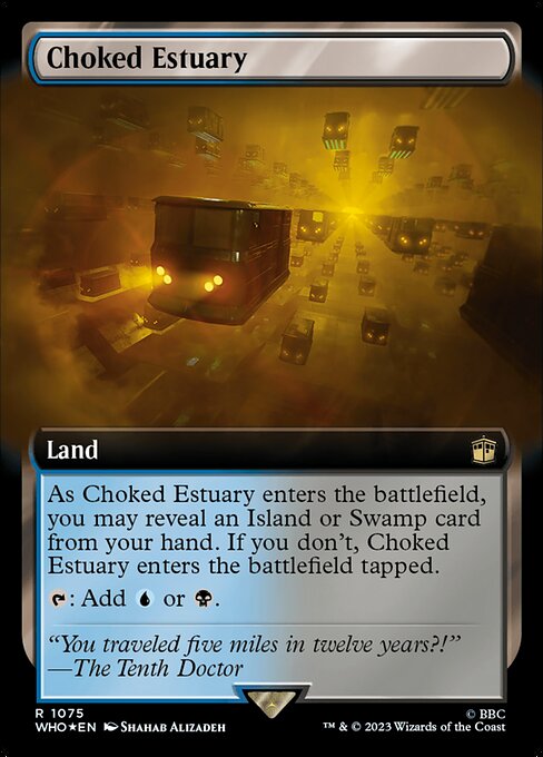 Choked Estuary (1075) [Doctor Who] [Extended Art]