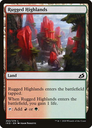 Rugged Highlands (252) [Ikoria: Lair of Behemoths]