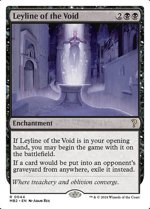 Leyline of the Void (44) [Mystery Booster 2]