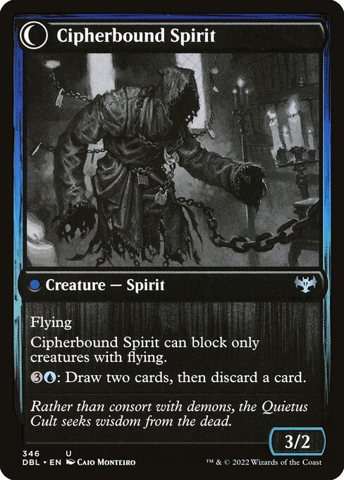Soulcipher Board // Cipherbound Spirit (346) [Innistrad: Double Feature] Reverse