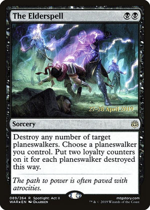 The Elderspell (89s) [War of the Spark Promos]