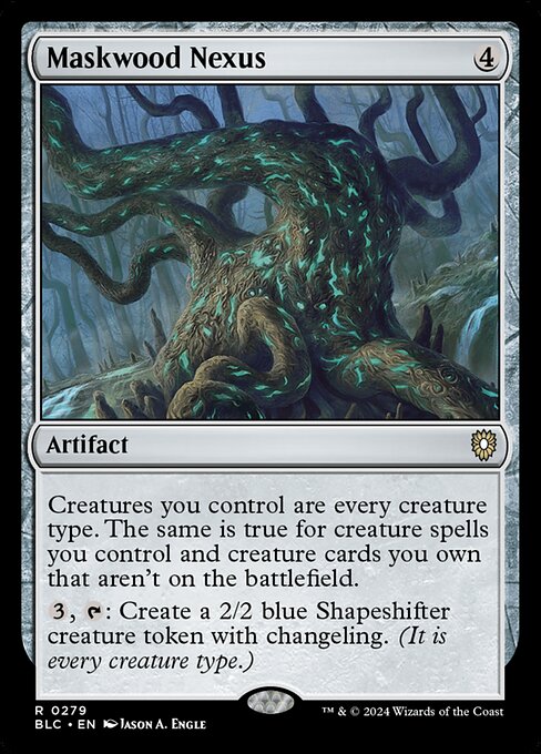 Maskwood Nexus (279) [Bloomburrow Commander]