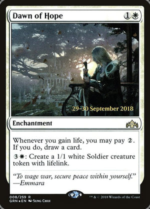 Dawn of Hope (8s) [Guilds of Ravnica Promos]