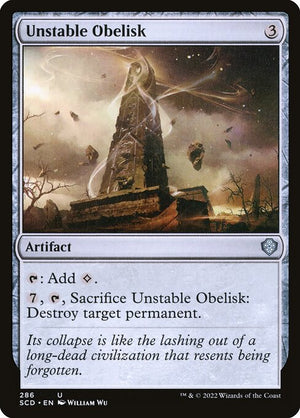 Unstable Obelisk (286) [Starter Commander Decks]