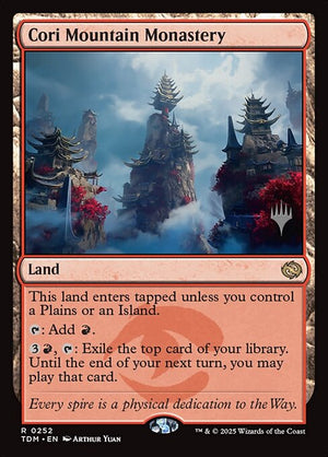 Cori Mountain Monastery (252p) [Tarkir: Dragonstorm Promos]
