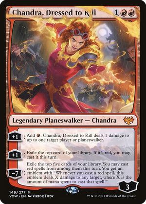 Chandra, Dressed to Kill (149p) [Innistrad: Crimson Vow Promos]
