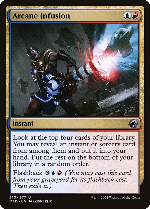 Arcane Infusion (210) [Innistrad: Midnight Hunt]