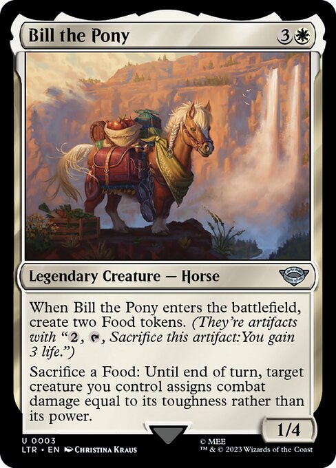 Bill the Pony (3) [The Lord of the Rings: Tales of Middle-earth]