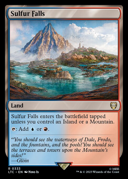 Sulfur Falls (333) [Tales of Middle-earth Commander]
