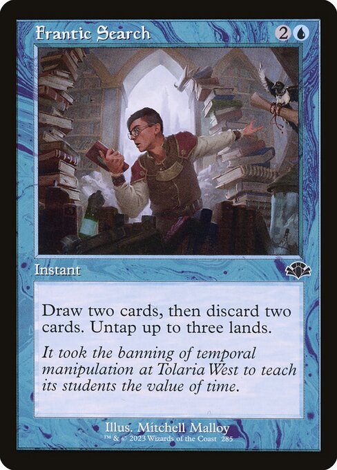 Frantic Search (285) [Dominaria Remastered]
