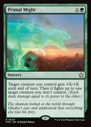 Primal Might (643) [Foundations]