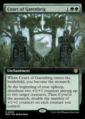Court of Garenbrig (33) [Wilds of Eldraine Commander] [Extended Art]