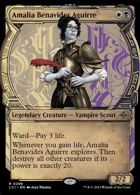 Amalia Benavides Aguirre (299) [The Lost Caverns of Ixalan] [Showcase]