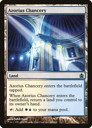 Azorius Chancery (265) [Commander 2011]