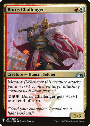 Boros Challenger (GRN-156) [The List]