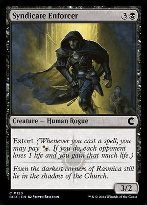 Syndicate Enforcer (123) [Ravnica: Clue Edition]